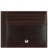  Neaples Estuche para tarjetas de crédito Protección RFID Piel 11.5 cm Modelo braun