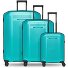  Edition 02 4 ruedas Juego de maletas 3 piezas Modelo teal metallic