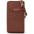  Bologna Cartera de piel con cremallera Funda para teléfono móvil Piel 19 cm Modelo brown-2