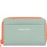  Billetera 10 cm Modelo marinegreen-neonorange