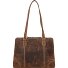  Vintage Bolsa de compras Piel 37 cm Compartimento para el portátil Modelo brown