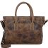  Vintage Bolsa de compras Piel 36 cm Modelo brown