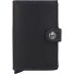  Miniwallet Original Funda para tarjetas de crédito Cartera de piel RFID 6,5 cm Modelo black-navy
