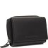  Zelan Cartera Bloqueo RFID Piel natural 12 cm Modelo black
