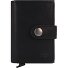  Vintage Cartera Protección RFID Piel 10 cm Modelo black