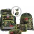  Cloud Juego de mochilas escolares 5 piezas Modelo Dino Torex