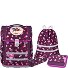  Perfecto Juego de mochilas escolares 5 piezas Modelo Ruby