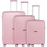  Juego de maletas de 4 ruedas Spin 3pcs. Modelo sweetpink
