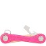  Gestor de llaves de piel Piel 1-12 teclas Modelo nubuk purple