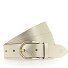  Cinturón Piel Modelo platinum gold | 105 cm