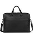  Black Maletín Piel 38 cm Compartimento para el portátil Modelo schwarz