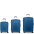  Balance XP 4 ruedas Juego de maletas 3 piezas con pliegue de expansión Modelo blau