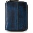  Destressed Cartera Protección RFID Piel 10.5 cm Modelo navy blue
