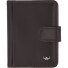  Polo Estuche para tarjetas de crédito Bloqueo RFID Piel natural 8 cm Modelo dunkelbraun