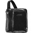  Bolso cuadrado azul de cuero 21 cm Modelo schwarz