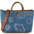  Sira Bolsa de compras L 40 cm Modelo denim flowers
