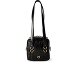  Cubic Bolsa de hombro Mini Bag Piel 16 cm Modelo nero-antique gold
