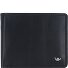  Polo Cartera Bloqueo RFID Piel natural 11 cm Modelo schwarz