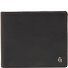  Cartera de piel RFID 11,5 cm Modelo black