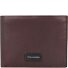  Cartera Harper de cuero RFID 14 cm Modelo dark brown
