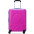  x United Colors of Benetton Fabrica Trolley cabina 4 ruedas 55 cm Modelo purple