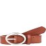  Cinturón Elly de cuero Modelo classic cognac | 100 cm