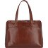  Bolso bandolera Cambridge Piel 41 cm Compartimento para portátil Modelo rotbraun