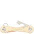  Gestor de llaves de piel 1-12 teclas Modelo sparkling gold