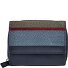  Billetera de cuero RFID 10 cm Modelo dunkelblau