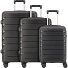  Travel Line 4100 4 ruedas Juego de maletas 3 piezas Modelo black