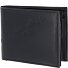  Leather Cartera Bloqueo RFID Piel natural 12 cm Modelo schwarz-footsteps 2.0