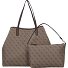  Victtoria Bolsa de compras 40 cm Modelo latte logo-brown