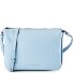  Nina Bolsa de hombro M Piel 25 cm Modelo blue denim