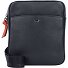  Novara Bolso de hombro de cuero 20 cm Modelo schwarz