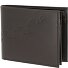  Leather Cartera Bloqueo RFID Piel natural 10 cm Modelo braun-footsteps 2.0