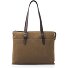  Nubuck Bolsa de hombro Piel 40 cm Compartimento para el portátil Modelo taupe