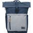  Mochila enrollable Basics Compartimento para portátil de 47 cm Modelo marine-grau