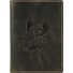  Vintage Carnet de identidad Piel 9.5 cm Modelo wild boar