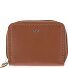  Estuche para tarjetas de crédito Polo RFID de cuero 10 cm Modelo cognac
