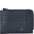  Estuche especial cuadrado azul para tarjetas de crédito RFID Piel 12 cm Modelo nero