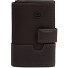  Marcel Estuche para tarjetas de crédito Protección RFID Piel 11.5 cm Modelo dark brown