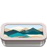  Caja de almuerzo 18.5 cm Modelo mountains