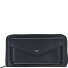  Polo Cartera Bloqueo RFID Piel natural 19.5 cm Modelo schwarz