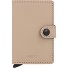  Miniwallet Estuche para tarjetas de crédito Protección RFID Piel 6.5 cm Modelo desert