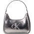  Bolsa de hombro 43 cm Modelo silver metallic