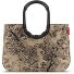  Loopshopper Bolsa de compras L 46 cm Modelo jacquard brown