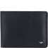  Polo Cartera Bloqueo RFID Piel natural 12.5 cm Modelo schwarz