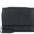  Cartera de cuero puro 10 cm Modelo schwarz