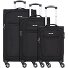  Edinburgh 4 ruedas Juego de maletas 3 piezas Modelo schwarz