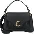  C-Me Bolsa de hombro Piel natural 23.5 cm Modelo noir